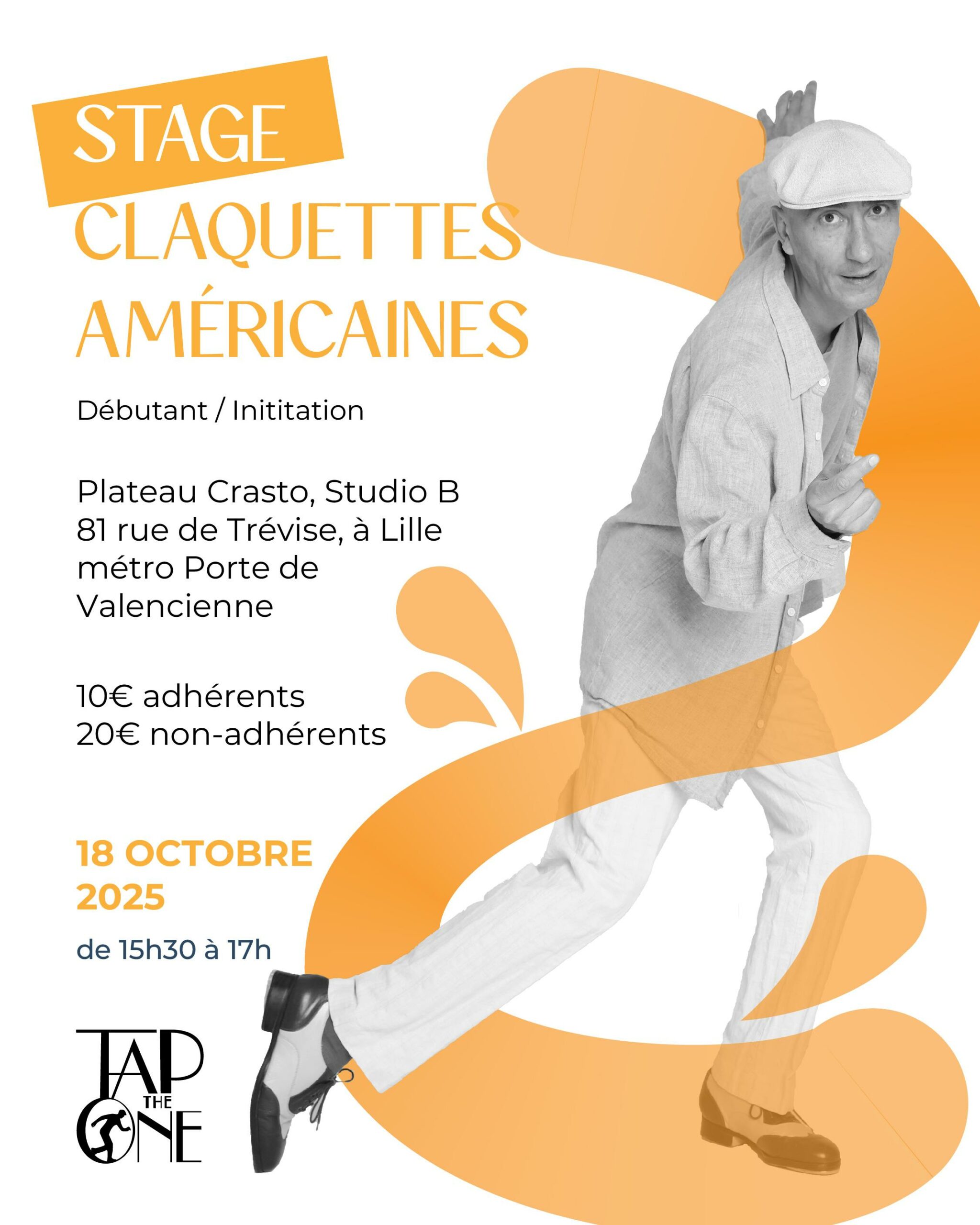 Stage de claquettes américaines initiation / débutant à Lille