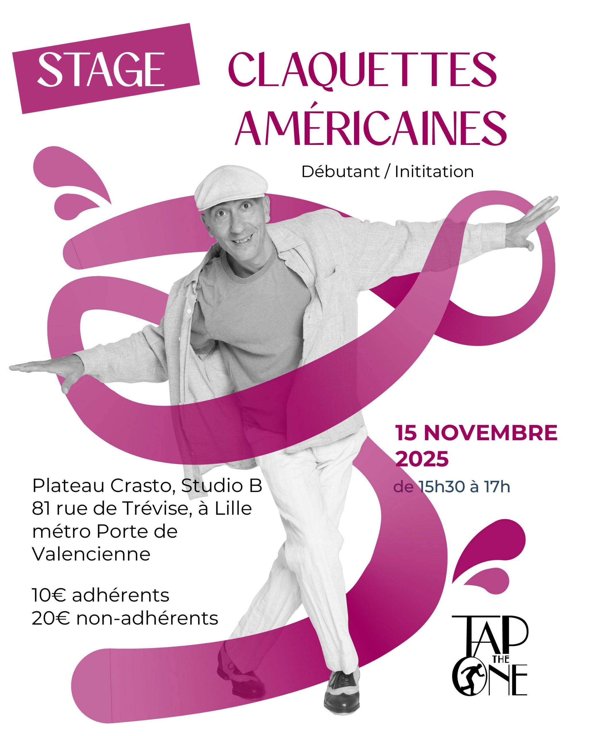 Stage de claquettes américaines initiation / débutant à Lille