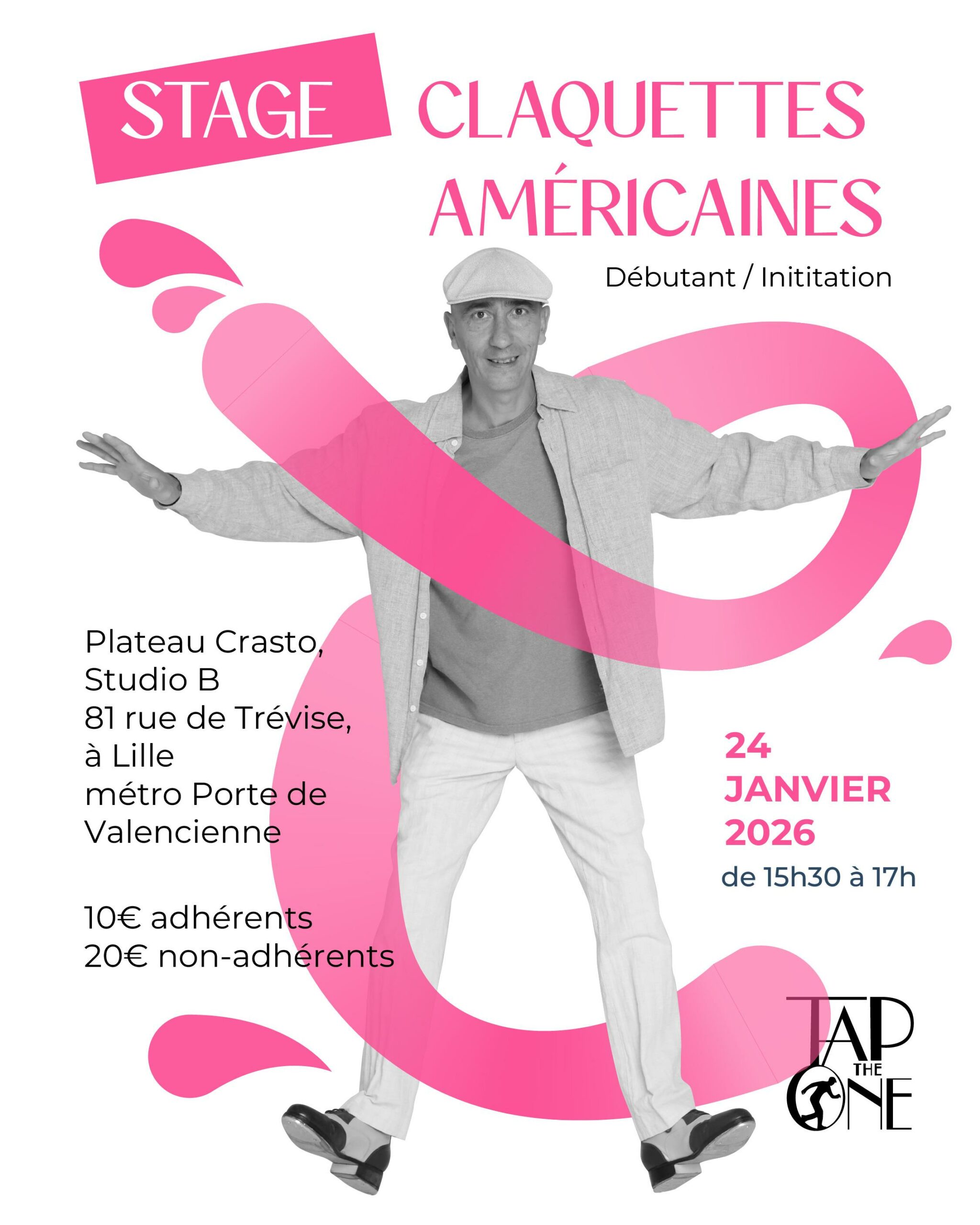 Stage de claquettes américaines initiation / débutant à Lille