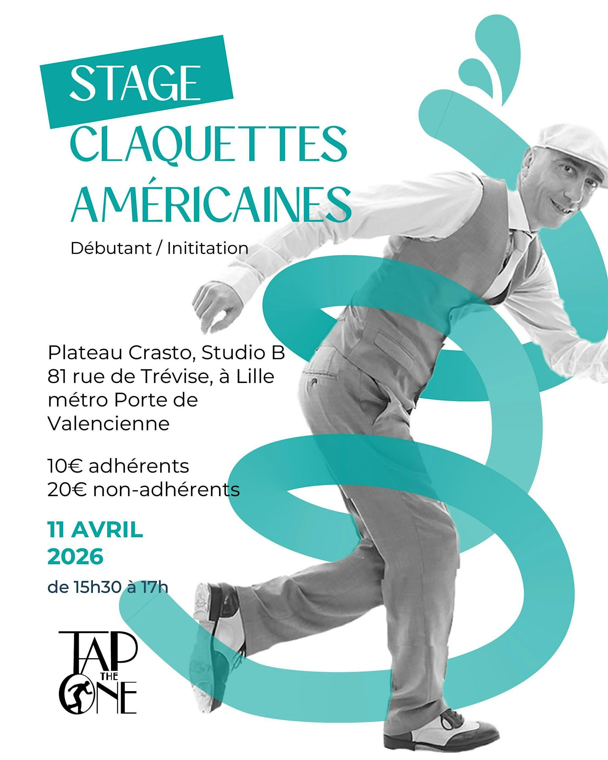 Stage de claquettes américaines initiation / débutant à Lille